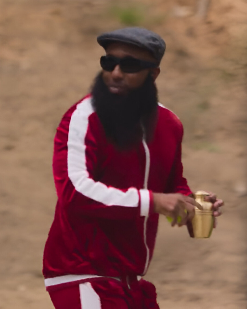 Resurrected Rides S01 2024 Chris Redd Red Tracksuit