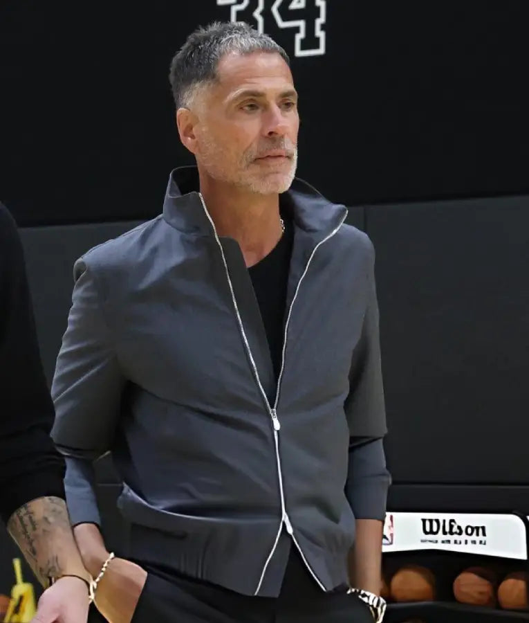 Rob Pelinka Los Angeles Lakers Media Availability Jacket