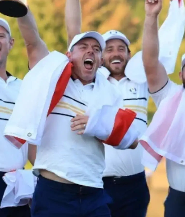 Rory McIlroy 2025 Ryder Cup Polo T-Shirt