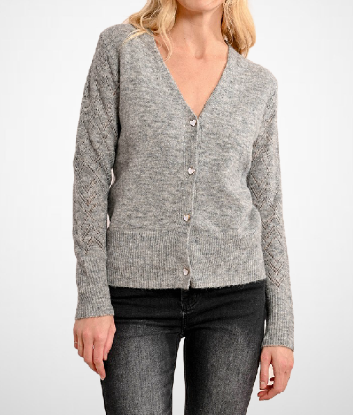 Ghosts US S04 Rose McIver Grey Cardigan