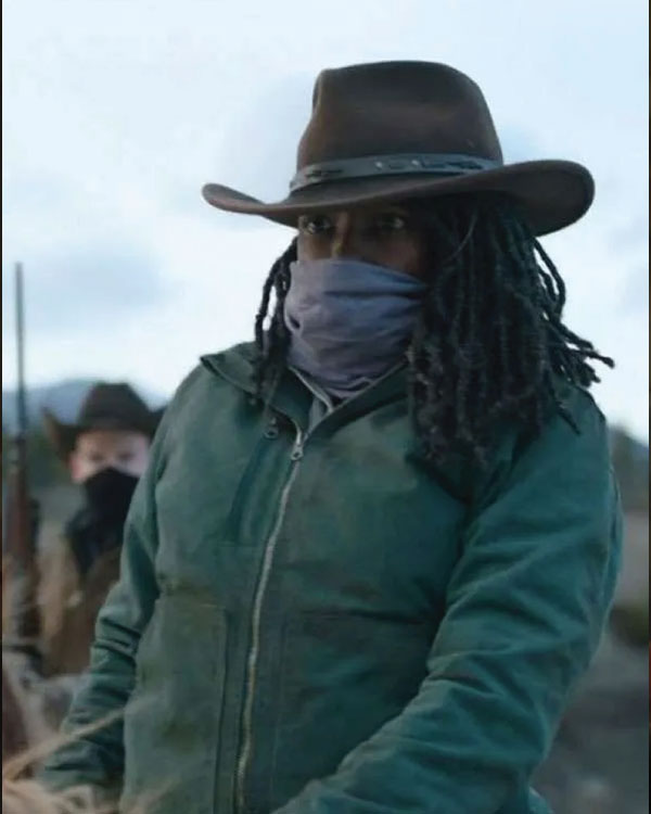 Rutina Wesley The Last Of Us Green Jacket