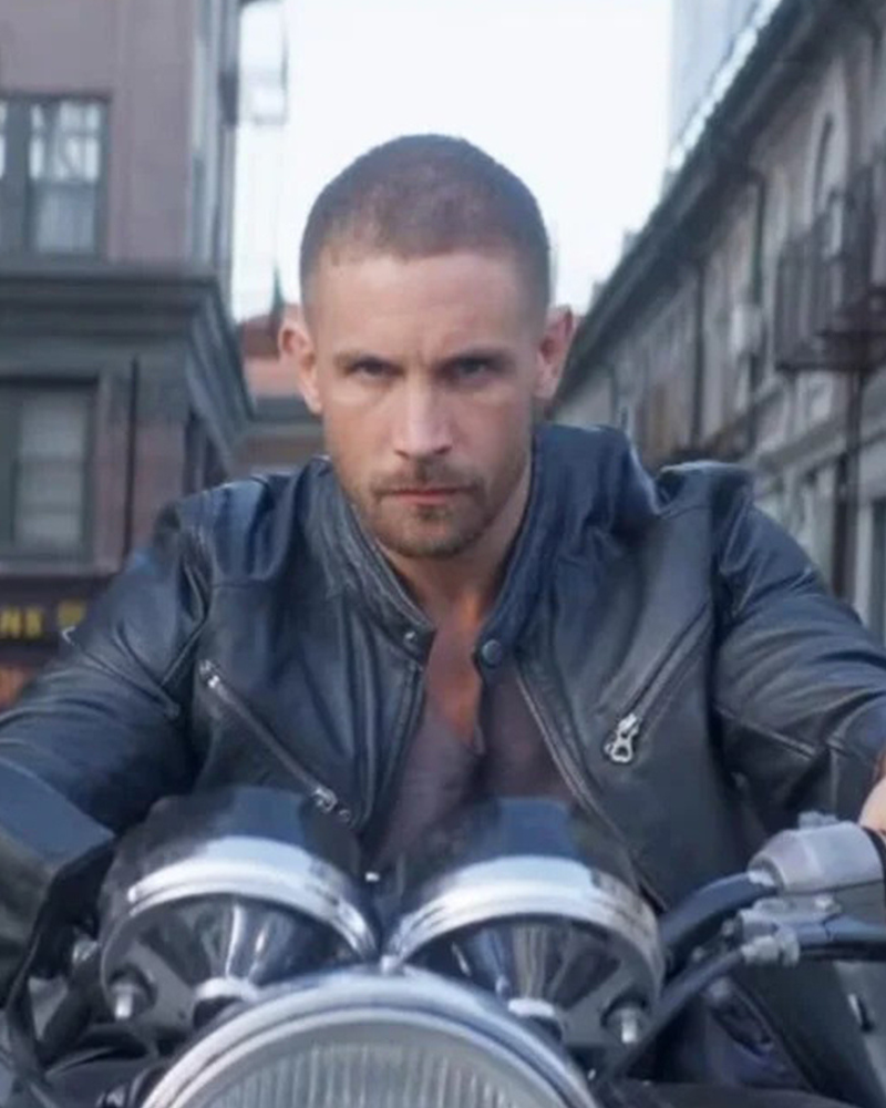 Man With No Past 2025 Adam Woodward Black Leather Jacket