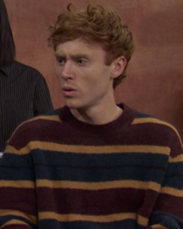 SNL S51 Ben Marshall Stripe Knitted Sweater
