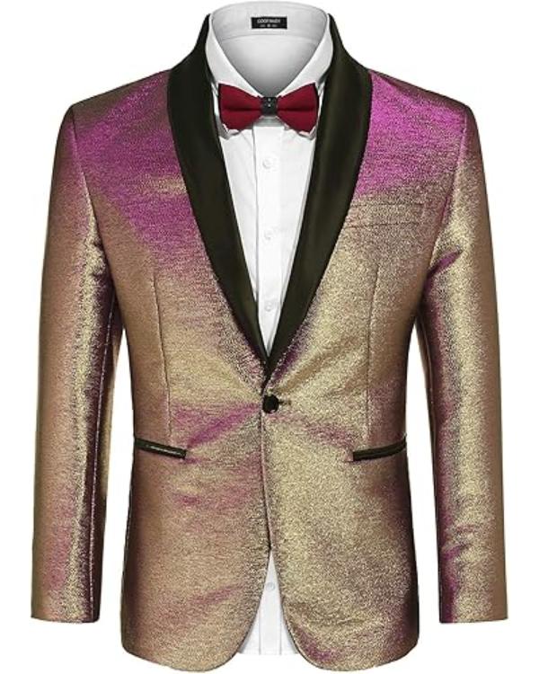 SNL S51 Kenan Thompson Metallic Blazer