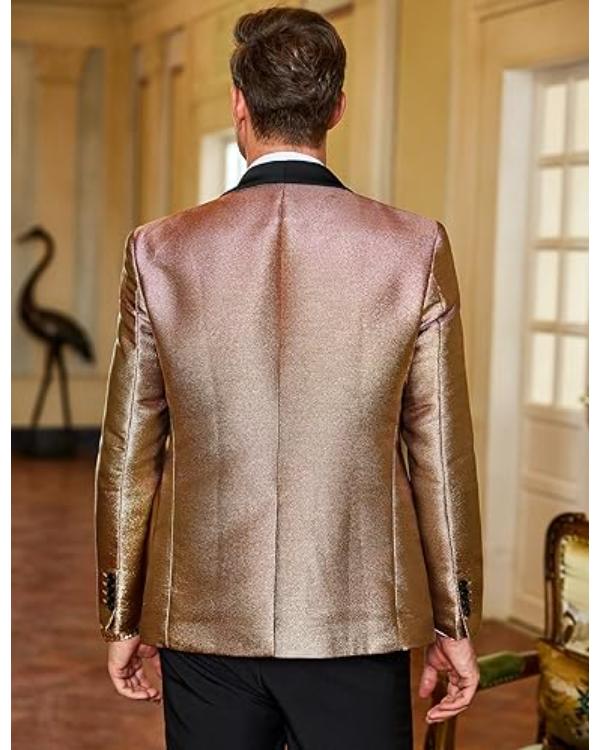 SNL S51 Kenan Thompson Metallic Blazer