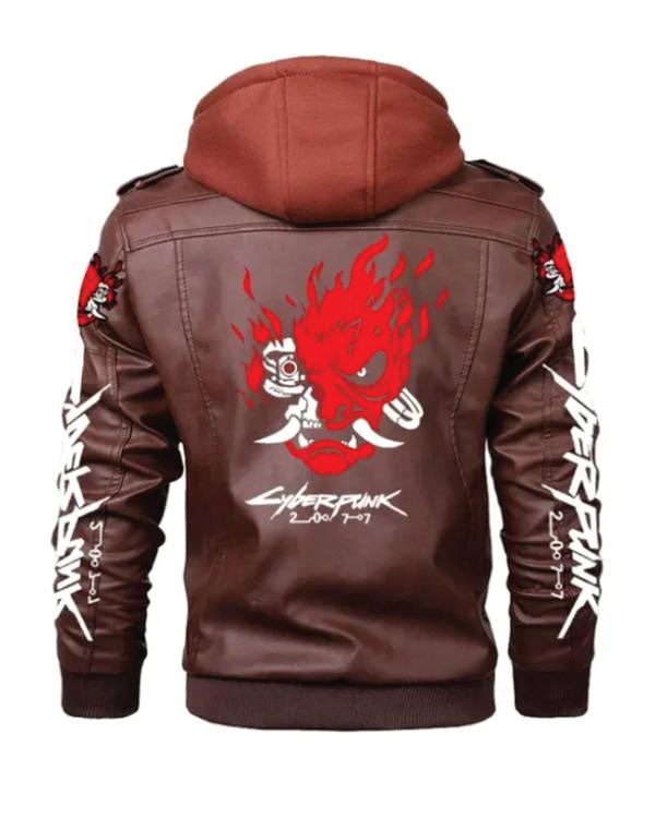 Samurai 2077 Cyberpunk Brown Jacket