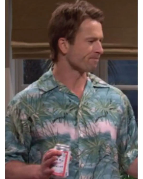 Saturday Night Live Glen Powell Printed Shirt