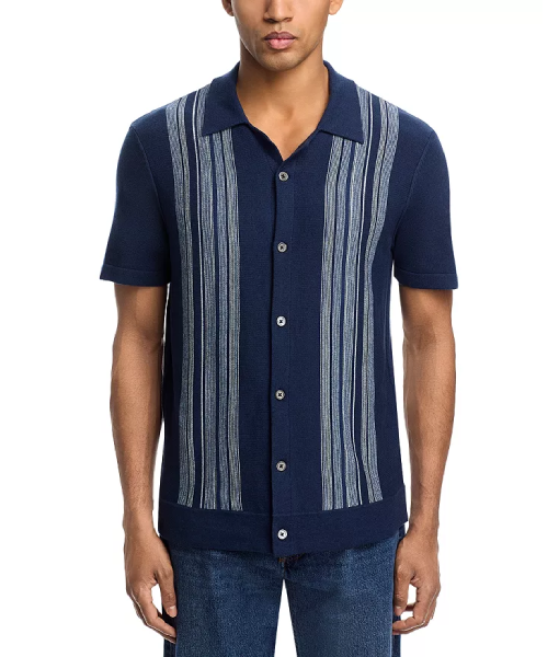 Saturday Night Live S50 Mikey Day Linen Camp Shirt