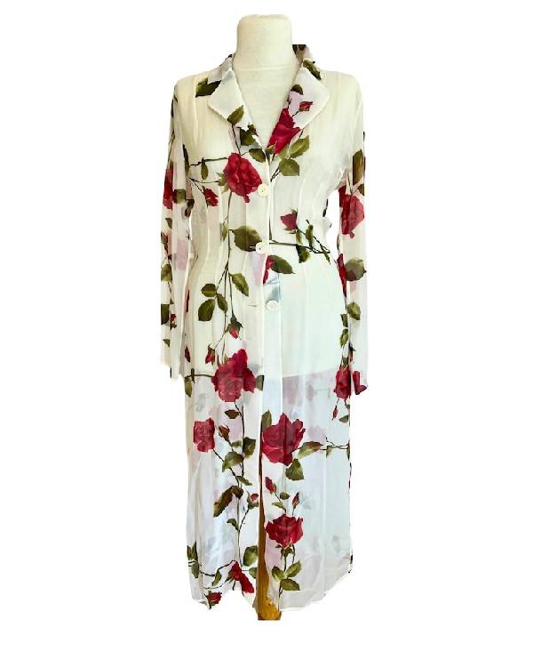 Saturday Night Live Sabrina Carpenter Floral Coat