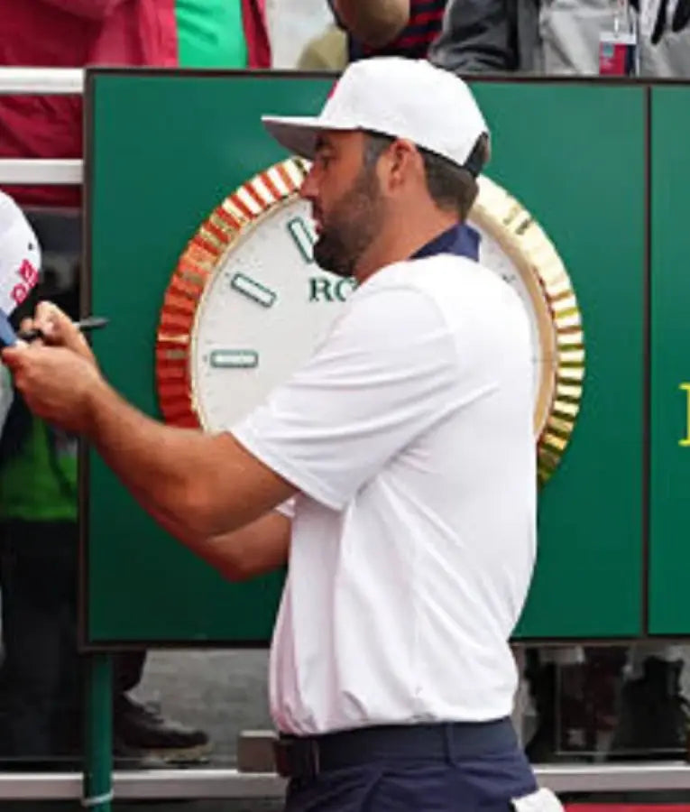 Scottie Scheffler Ryder Cup 2025 White T-Shirt