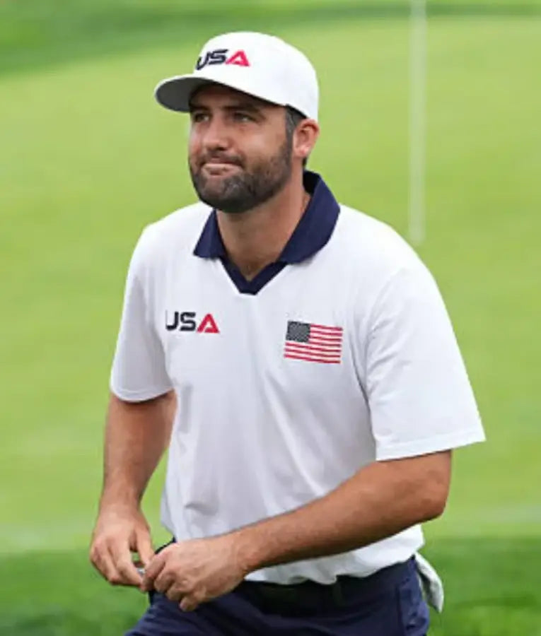 Scottie Scheffler Ryder Cup 2025 White T-Shirt