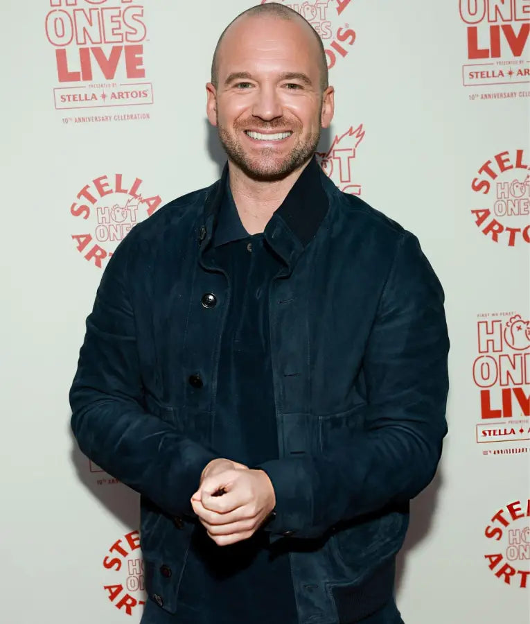 Sean Evans First We Feast “Hot Ones” Live 10th Anniversary Jacket