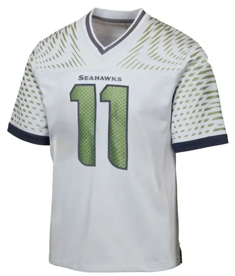 Seattle Seahawks Jaxon Smith Njigba Wolf Gray 2025 Rivalries Jersey