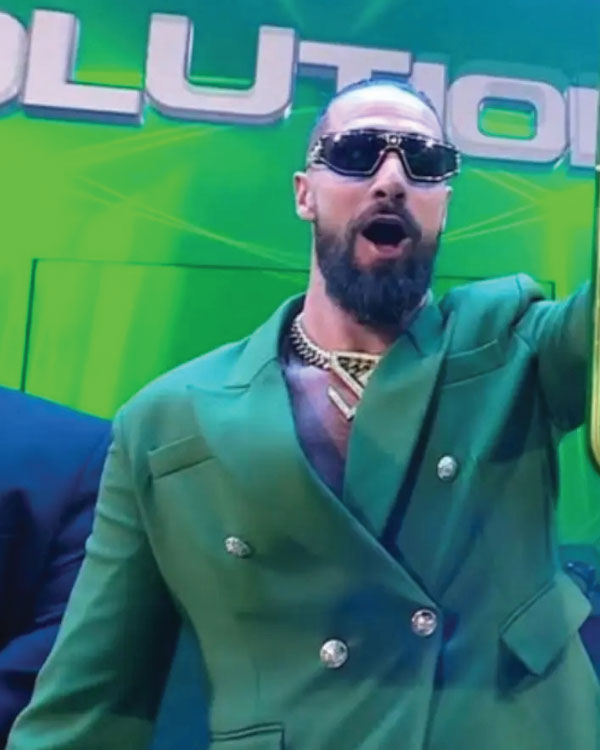 Seth Rollins Monday Night RAW Green Blazer