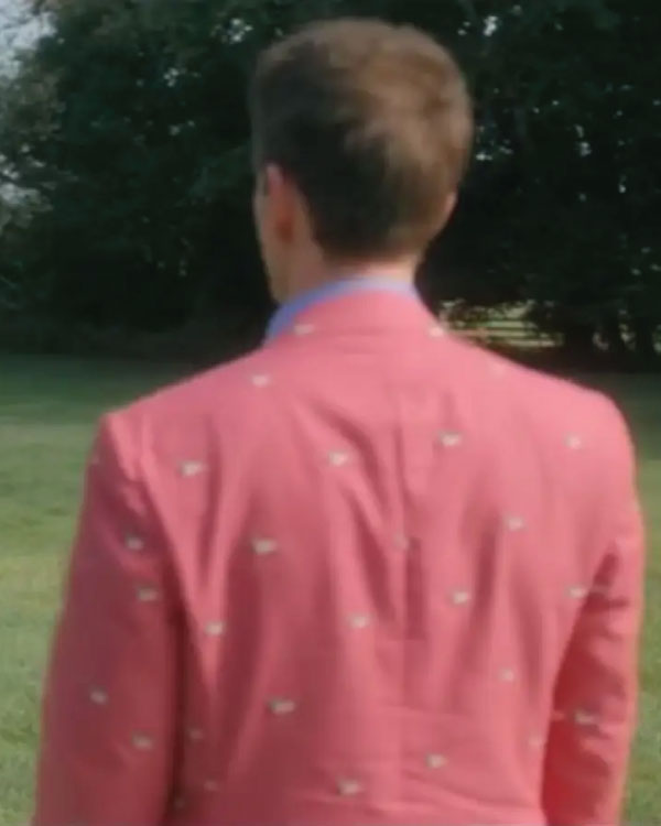 Sirens Glenn Howerton Duck Print Coat