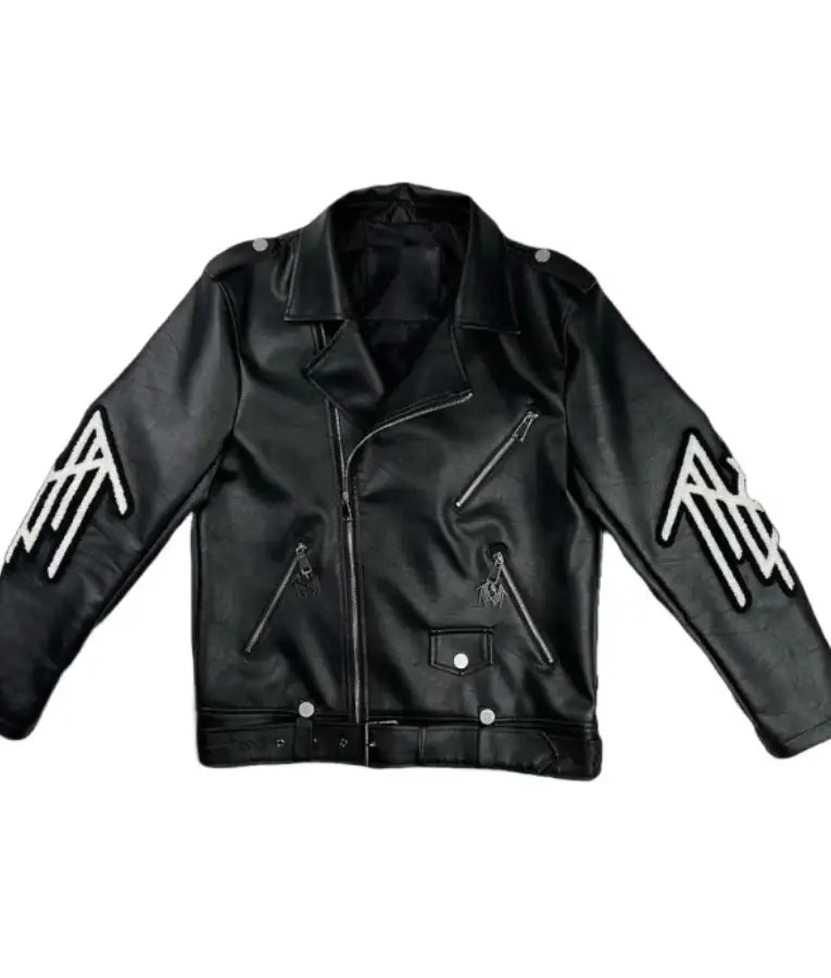 Sleep Token Faux Leather Jacket