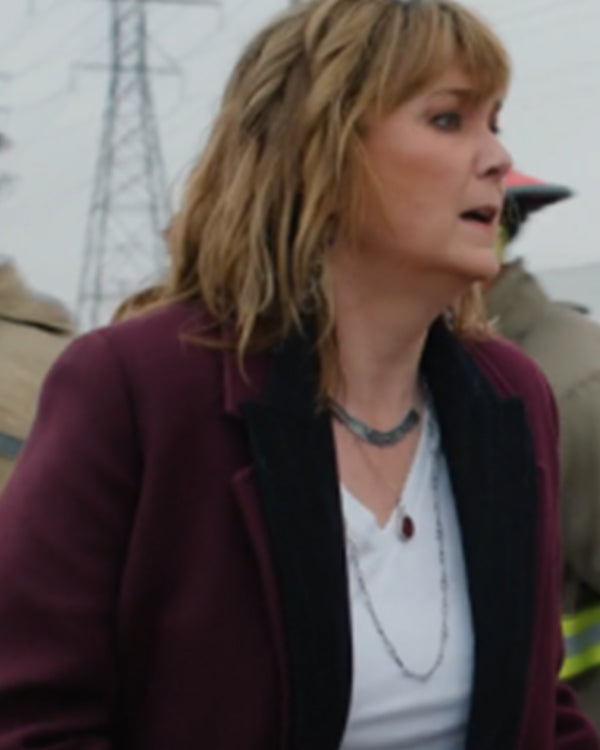 Small Achievable Goals S01 Jennifer Whalen Burgundy Coat