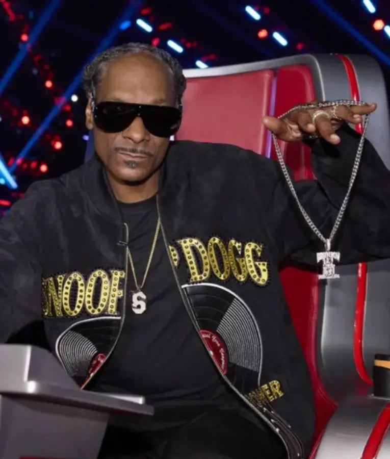 Snoop Dogg The Voice S28 Black Jacket