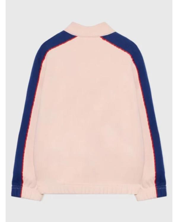 Soccer 2025 Pink Zip-Up Track Jacket