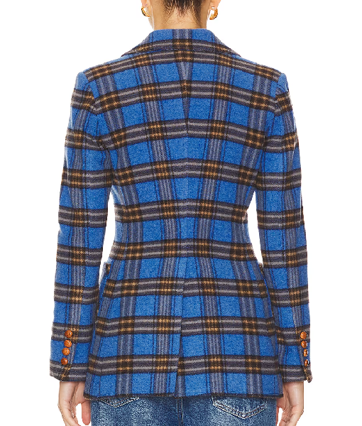 Will Trent S03 Sonja Sohn Plaid Blazer