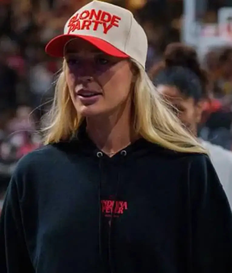 Sophie Cunningham WNBA Playoffs Indiana Fever Black Hoodie