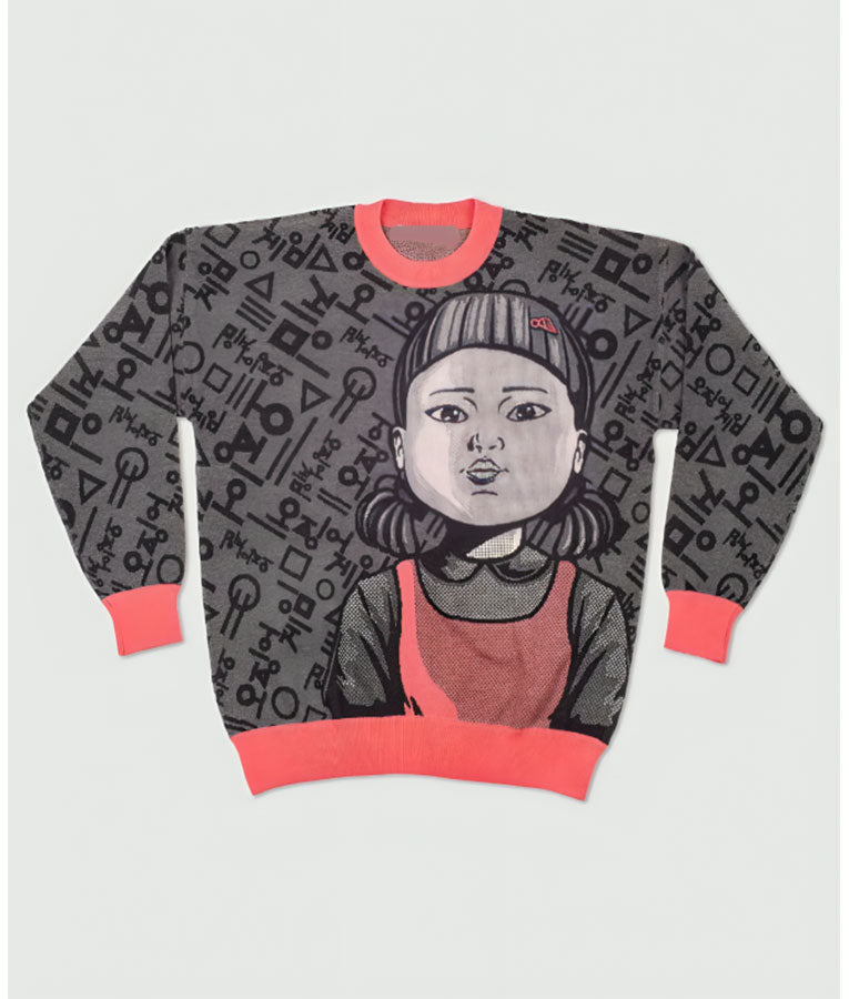 Squid Game 2024 Holiday Knit Sweater