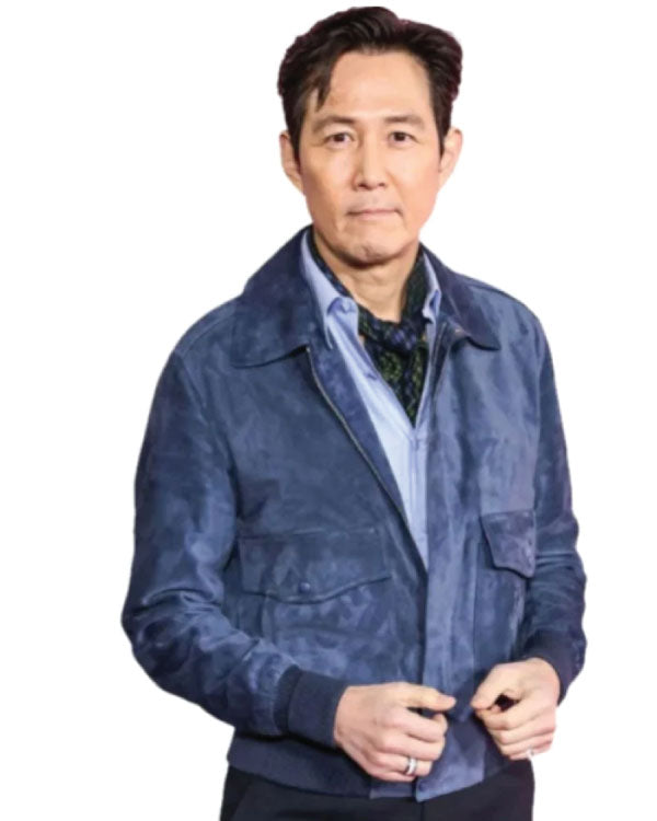 Squid Game S02 Lee Jung Jae Suede Leather Jacket