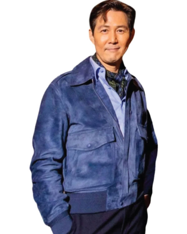 Squid Game S02 Lee Jung Jae Suede Leather Jacket