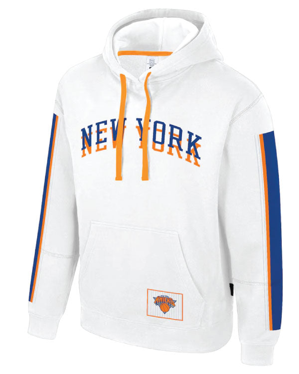 Stadium Essentials White New York Knicks 2024/25 City Edition Star Hoodie