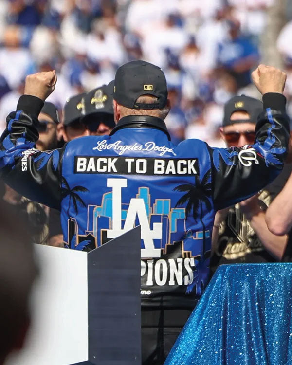 Stan Kasten 2025 Dodgers World Series Celebration Jacket