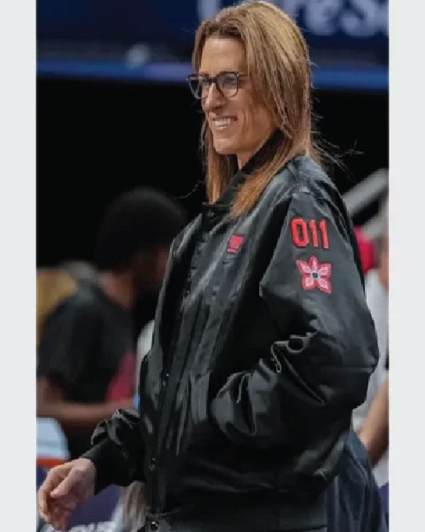 Stephanie White Indiana Fever Stranger Things Jacket