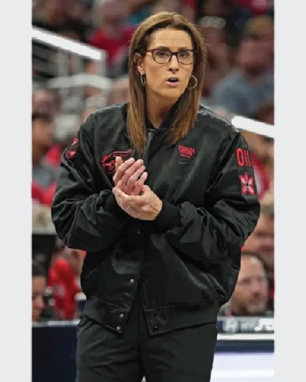Stephanie White Indiana Fever Stranger Things Jacket