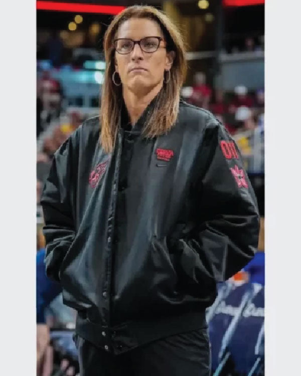 Stephanie White Indiana Fever Stranger Things Jacket