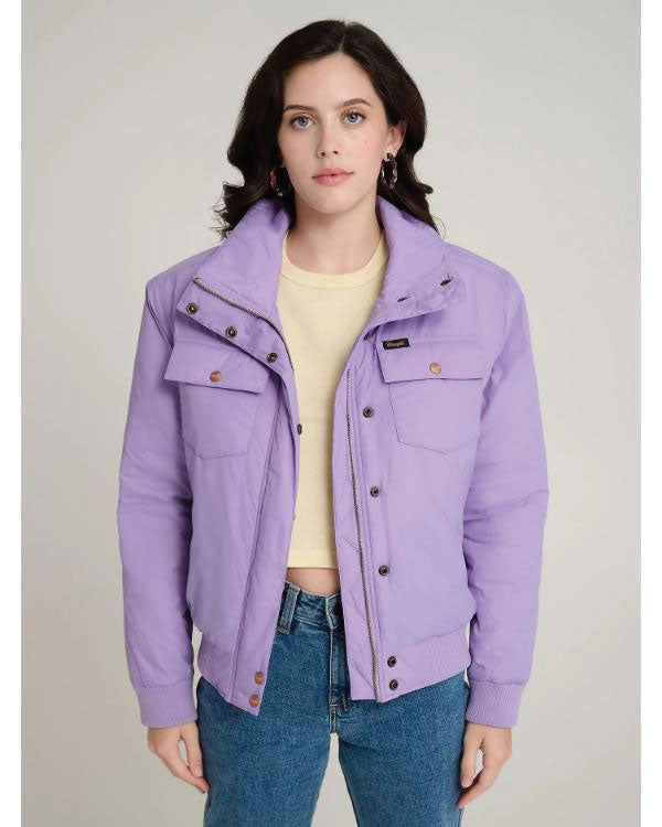 Stranger Things S05 Priah Ferguson Purple Jacket