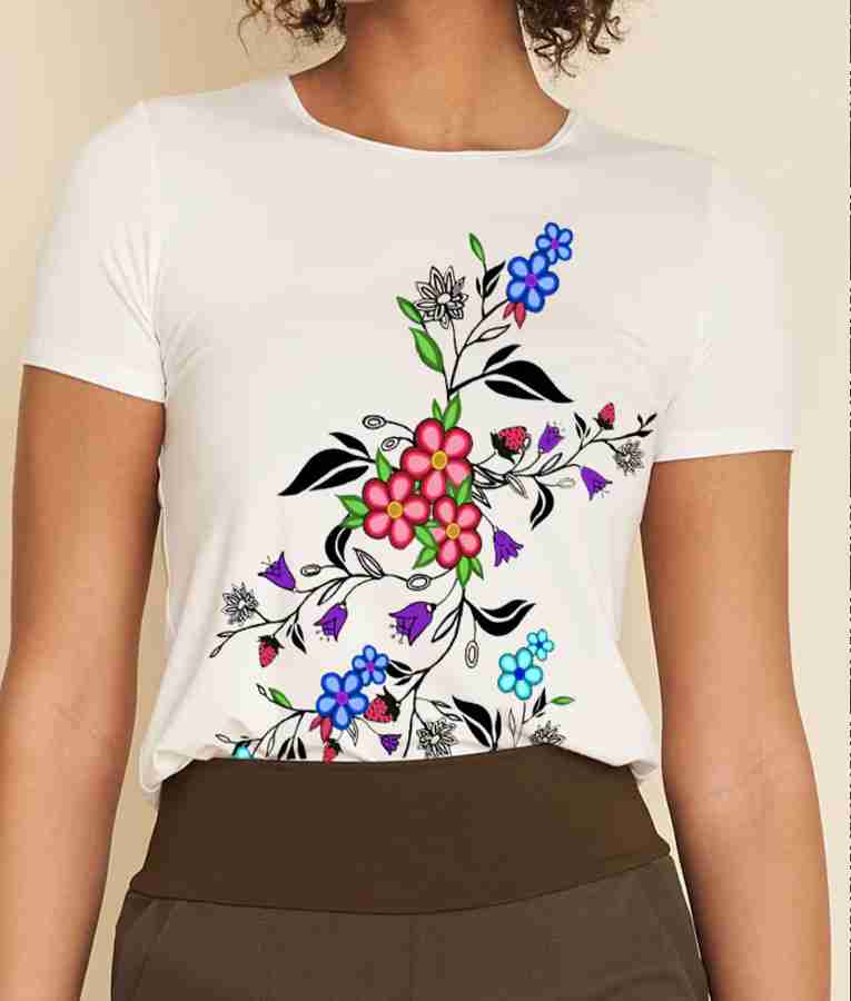 Sullivan’s Crossing S02 Edna Cranebear Floral Print Shirt