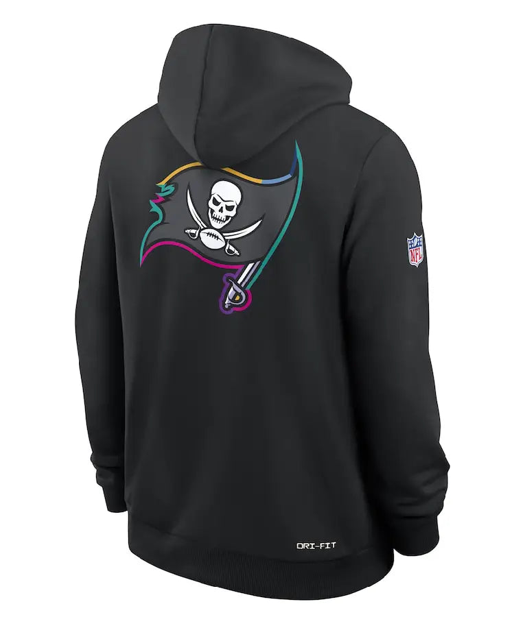 Tampa Bay Buccaneers Black 2025 Crucial Catch Hoodie