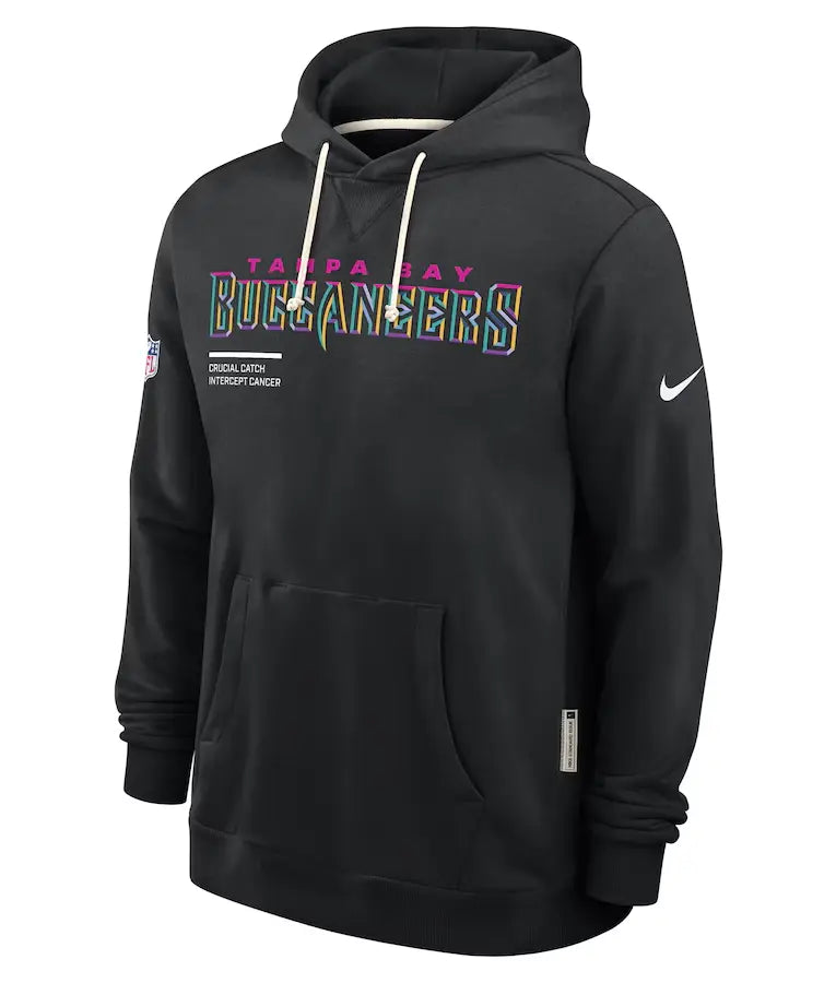 Tampa Bay Buccaneers Black 2025 Crucial Catch Hoodie