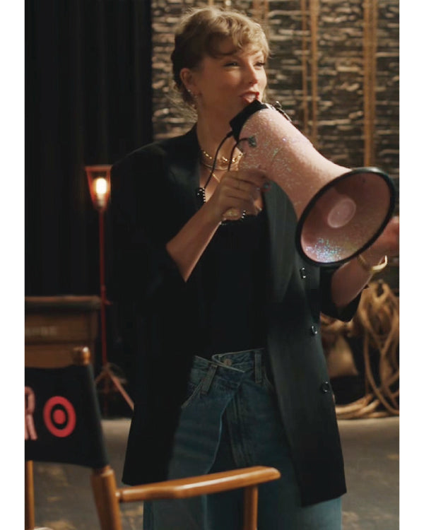 Tayloe-Swift-The-Life-Of-A-Showgirl-Black-Blazer