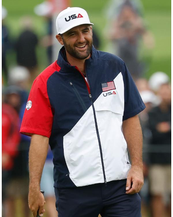 Team USA Ryder Cup 2025 Scottie Scheffler Rain Jacket
