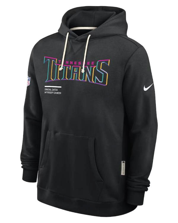 Tennessee Titans 2025 Crucial Catch Black Hoodie