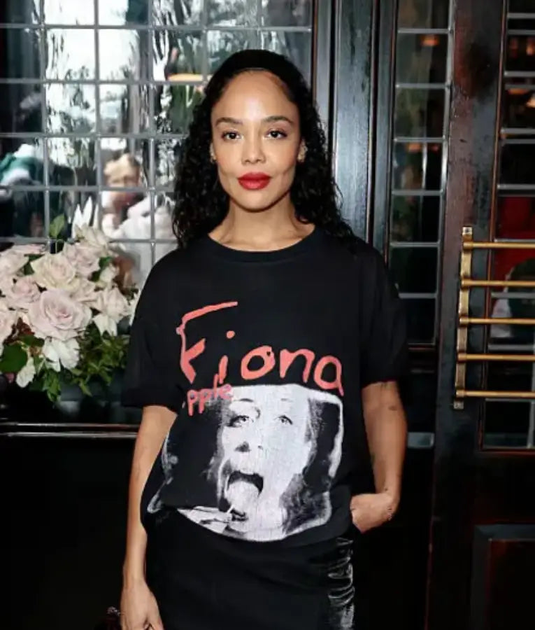 Tessa Thompson Through Her Lens Black T-shirt
