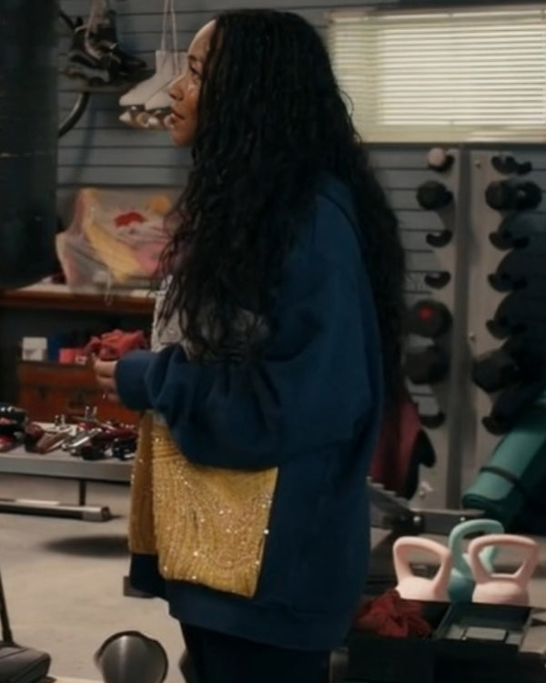 The Equalizer Laya DeLeon Hayes Color Blocked Hoodie