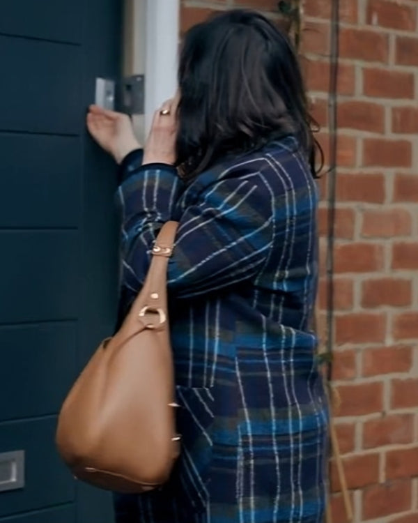 The Feud Jill Halfpenny Light Coat