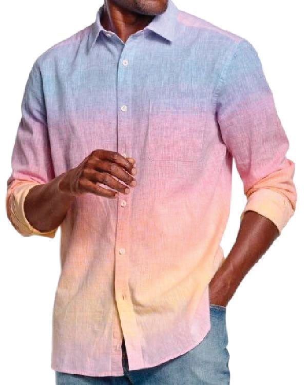 The Golden Bachelor Mel Owens Ombre Shirt
