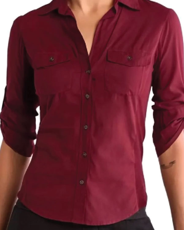 The Last Of Us S02 Dina Button Down Shirt