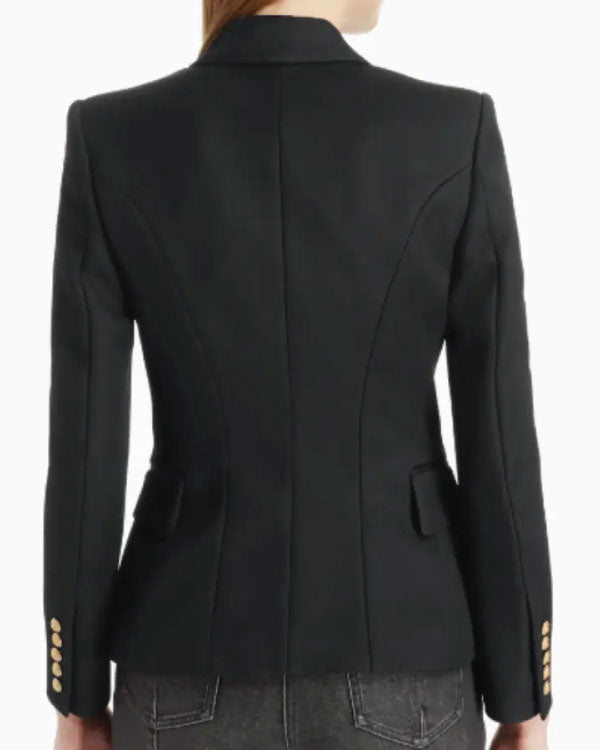 The Real Housewives of Miami Larsa Pippen Black Blazer