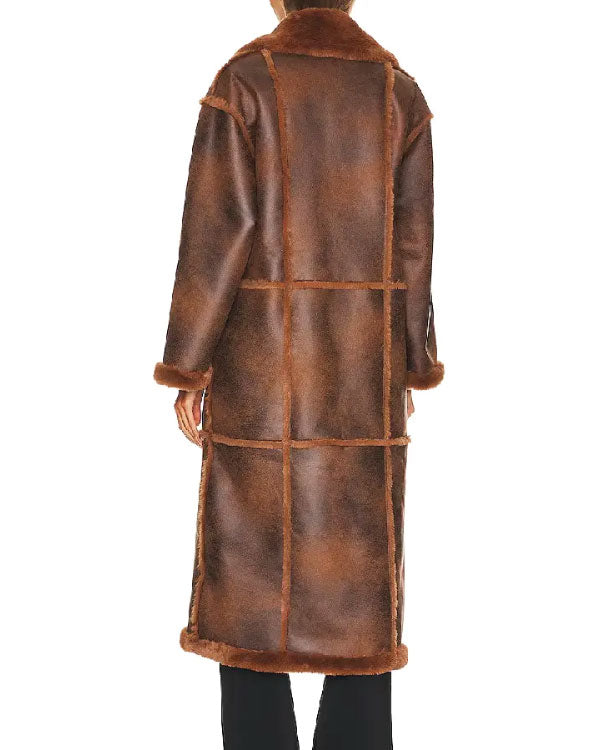 The Secret Lives of Mormon Wives Mayci Neeley Shearling Coat