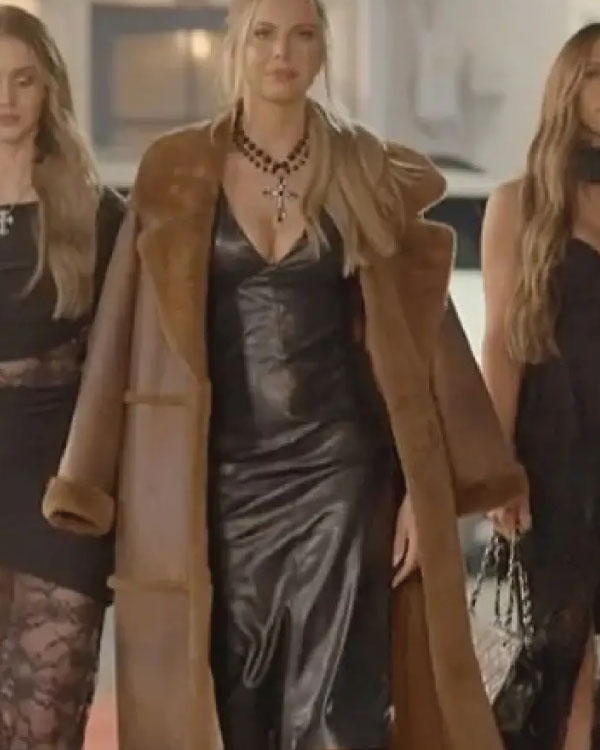 The Secret Lives of Mormon Wives Mayci Neeley Shearling Coat