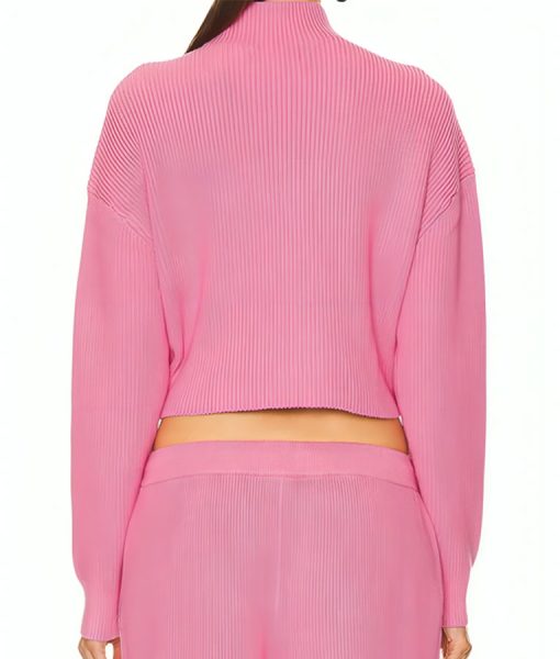 The Sex Lives Of College Girls Alyah Chanelle Scott Pink Sweater