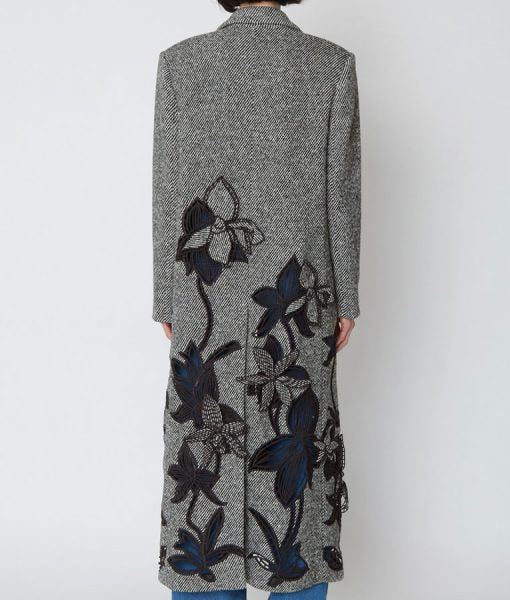 The Today Show Kerry Washington Floral Coat